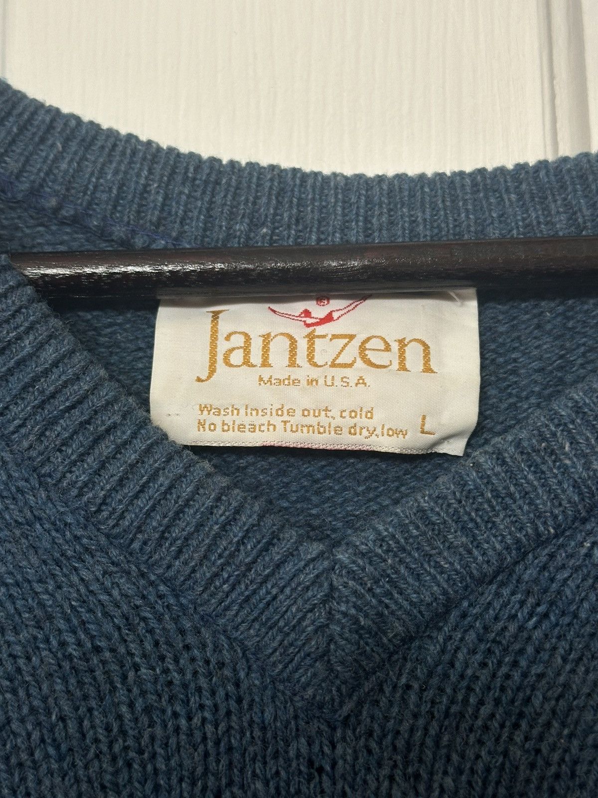 Jantzen Jantzen Vest Wool Made In USA 1980’s Size US L / EU 52-54 / 3 - 2 Thumbnail