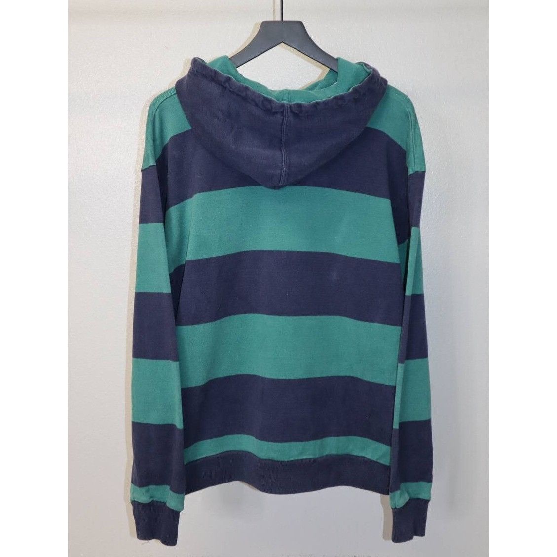 L.L. Bean Vintage LL Bean Hoodie Sweatshirt Unisex Blue & Green Stripe Size US M / EU 48-50 / 2 - 5 Thumbnail