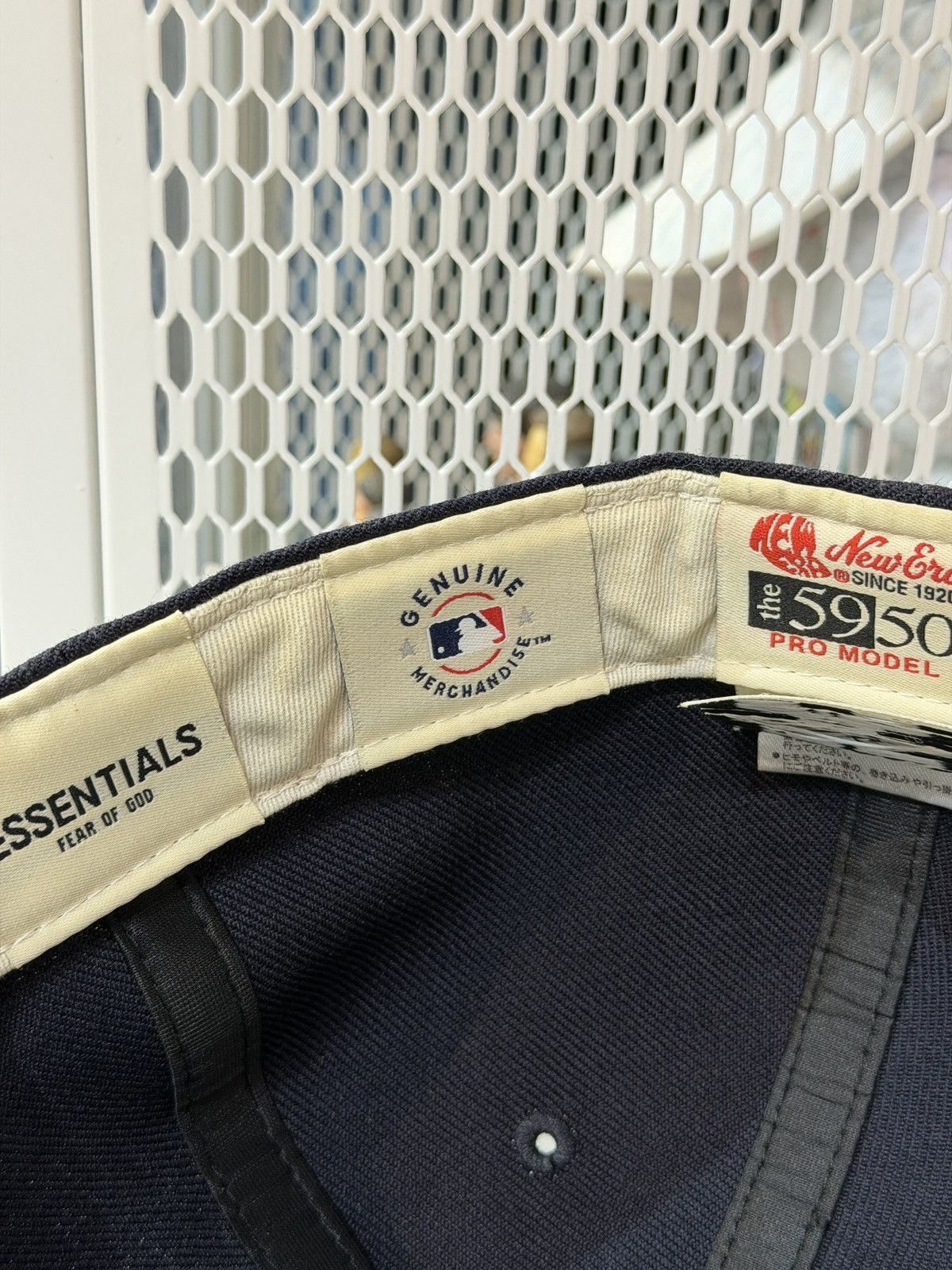 Essentials Essentials FOG x New Era 59Fifty Cap Size 32 - 8 Thumbnail