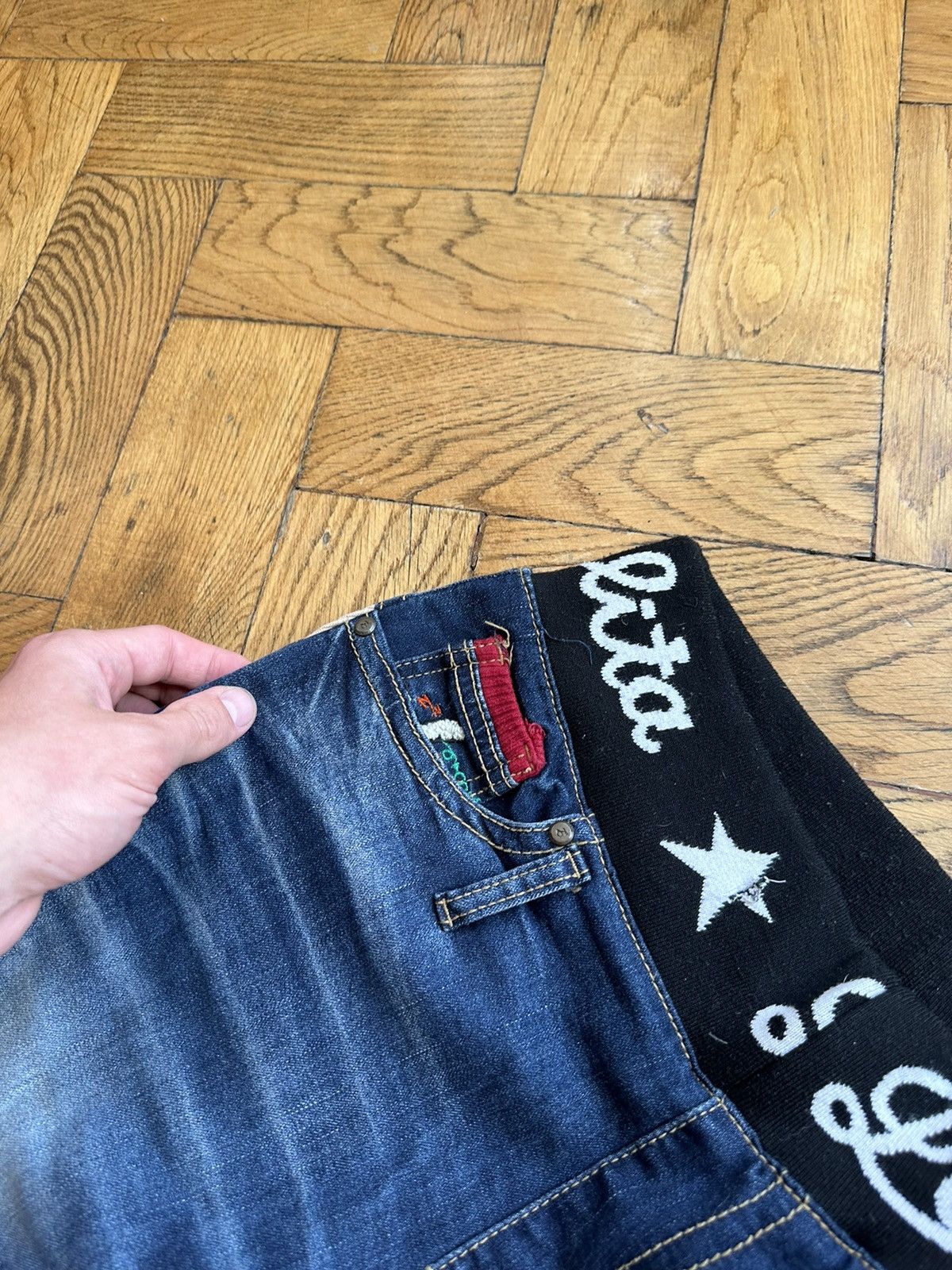 Japanese Brand Yoshitomo Nara Lolita Made in Korea Designer Jeans Size US 32 / EU 48 - 5 Thumbnail