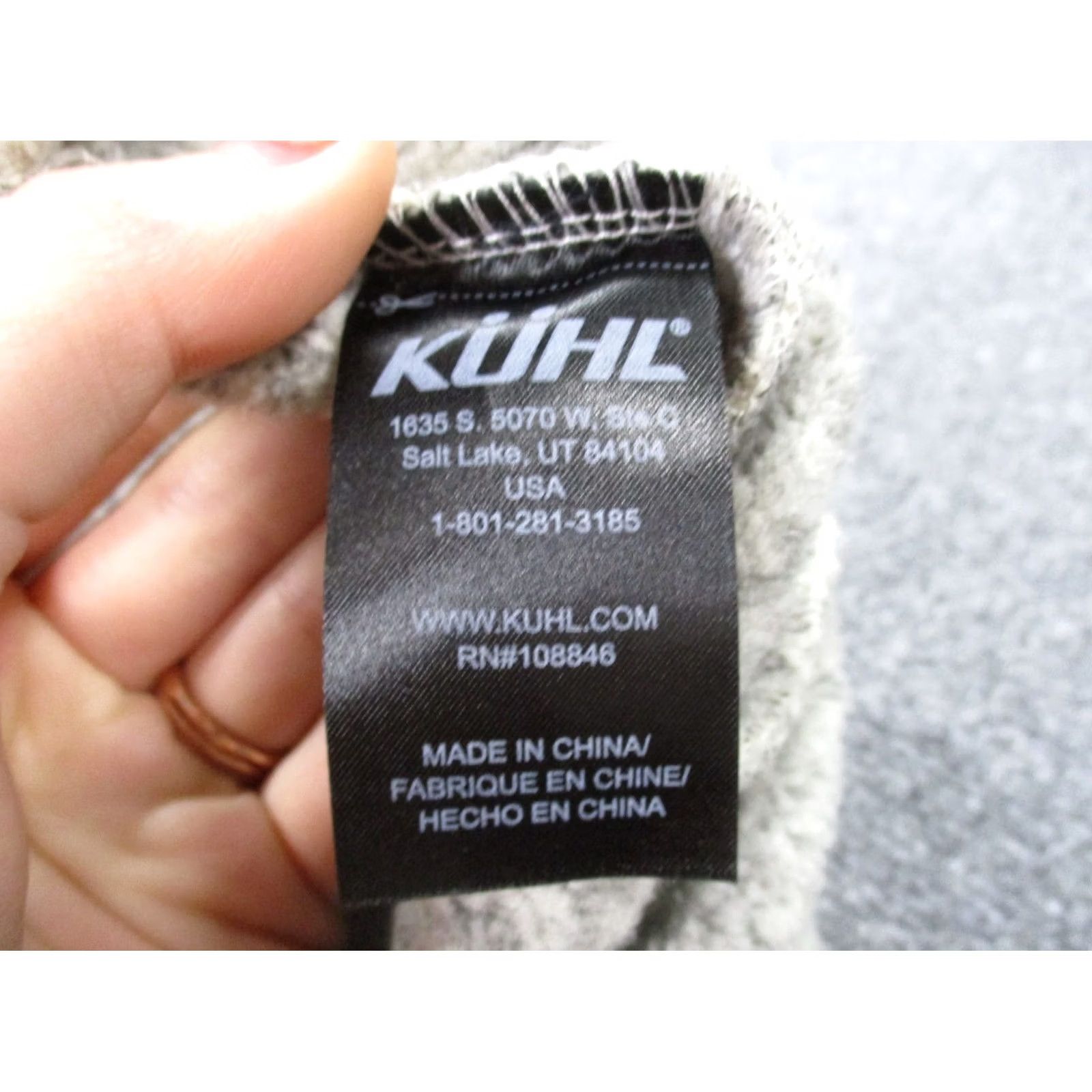 Vintage Kuhl Jacket Women XS Gray Fleece Hiking Casual Outdoors Pullover 1/4 Zip Thermal Logo Regular Size XS Womens Jacket Gray Fleece Outdoor Size XS / US 0-2 / IT 36-38 - 7 Thumbnail