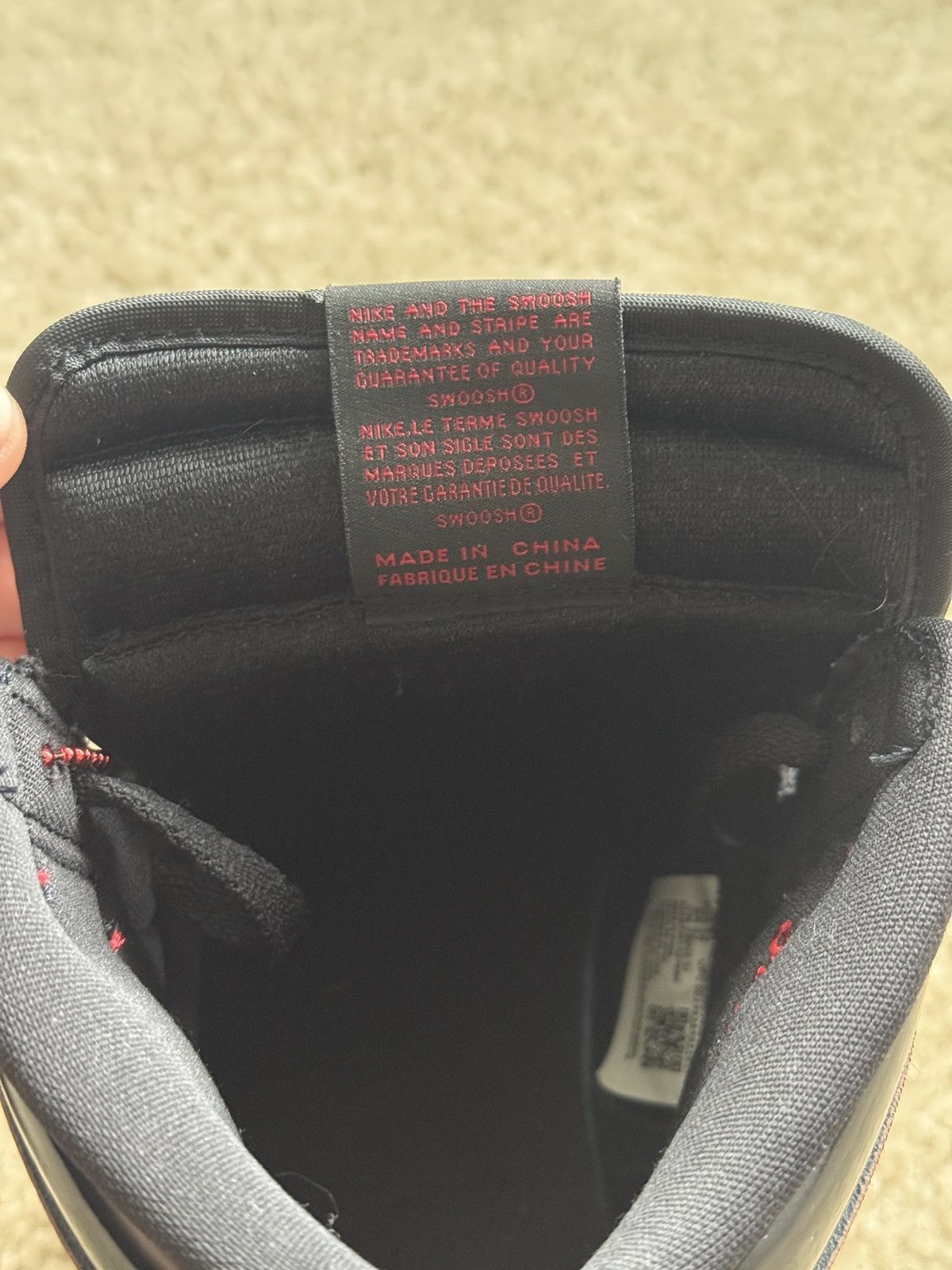 Jordan Brand × Nike AIR JORDAN 1 RETRO HIGH OG ‘Patent Bred’ Size US 10 / EU 43 - 7 Thumbnail