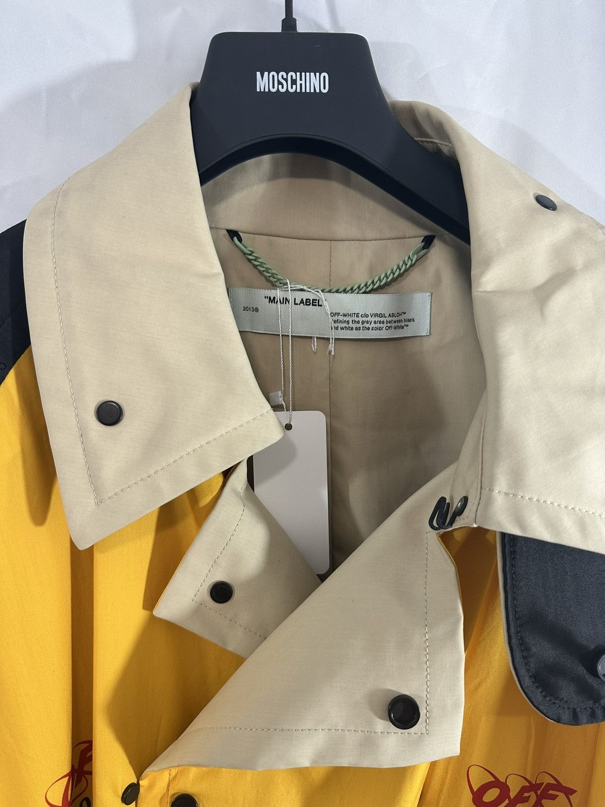 Off-White Off White Raincoat x Peacoat Size US S / EU 44-46 / 1 - 3 Thumbnail