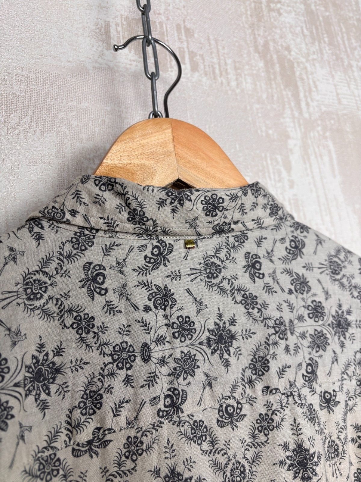 Pretty Green Pretty Green Floral Long Sleeve Shirt Size US L / EU 52-54 / 3 - 16 Thumbnail