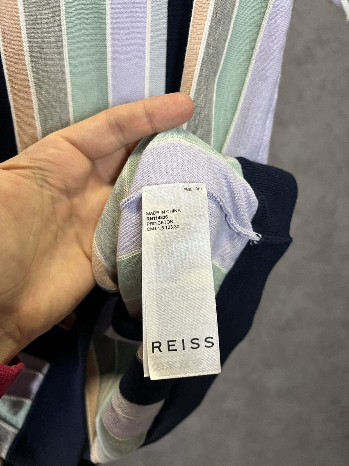 Reiss Reiss designer polo tee Size US S / EU 44-46 / 1 - 5 Thumbnail