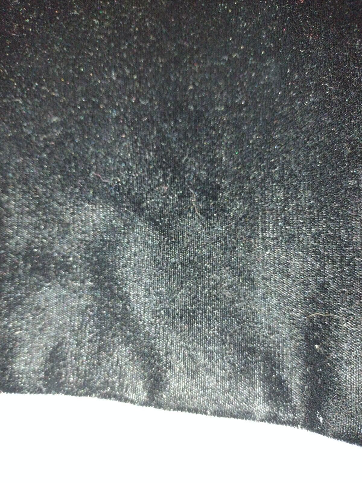 The Unbranded Brand VTG 40s Black Velvet Opera Capelet Satin Lined Evening Wrap Size ONE SIZE - 6 Thumbnail