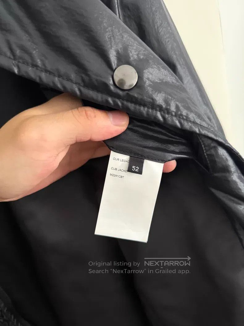 Our Legacy Our Legacy Black Heavy Jacket Size US L / EU 52-54 / 3 - 5 Thumbnail