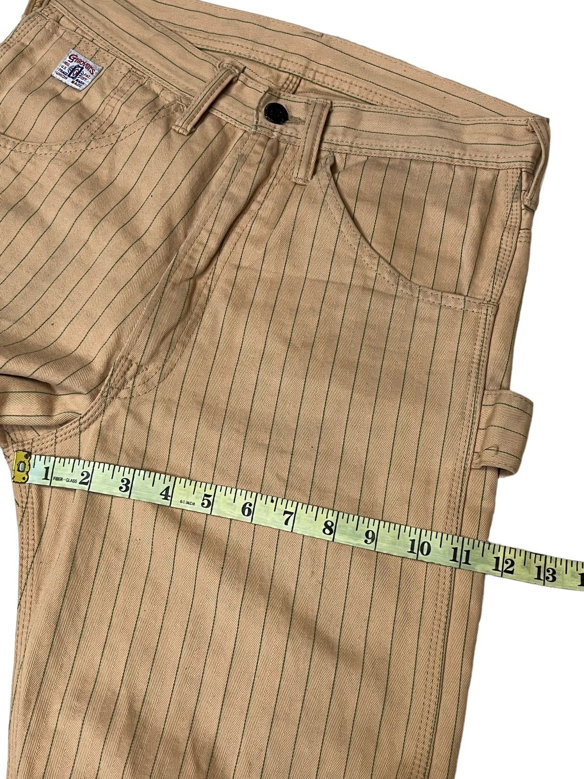 Toyo Enterprises VINTAGE GROOVERS UNION MADE JAPANESE CARPENTER PANT Size US 30 / EU 46 - 12 Thumbnail