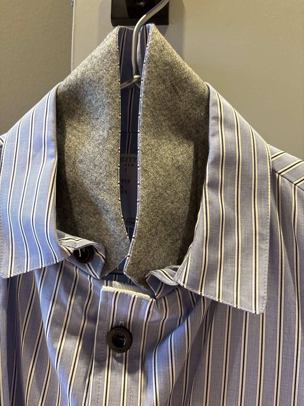 Sacai Sacai Thomas mason blazer shirt Size US M / EU 48-50 / 2 - 4 Thumbnail