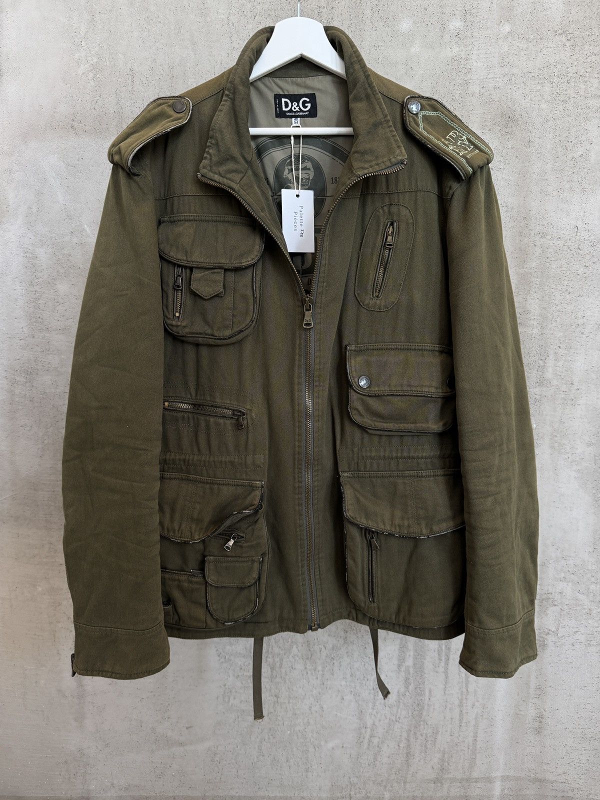 DOLCE&GABBANA Cut off Military P Coat