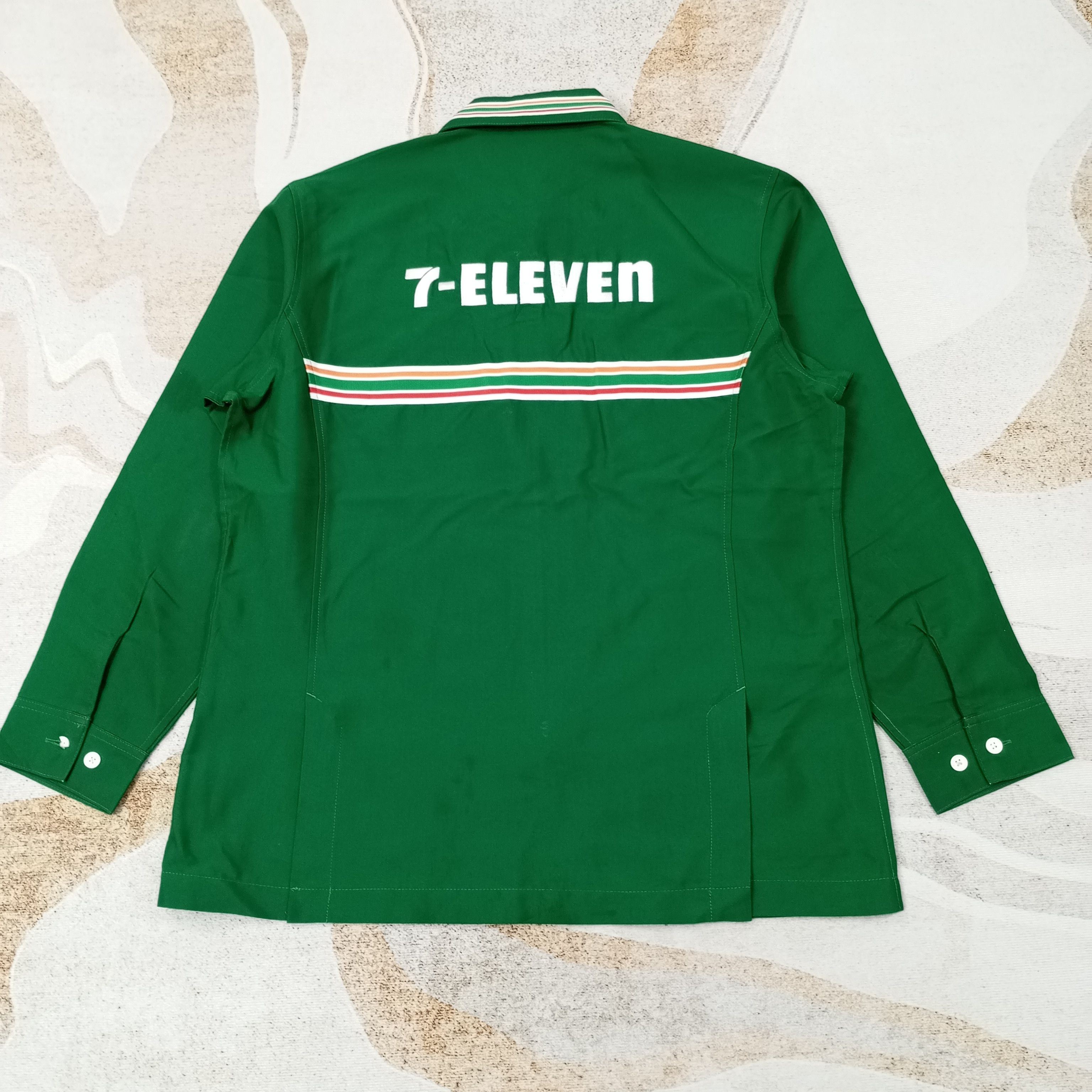 Vintage 7 Eleven Japanese Workwear Uniform Jacket c239n33 Size US M / EU 48-50 / 2 - 4 Thumbnail
