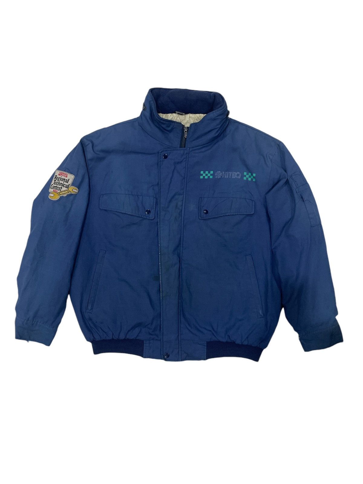 Sports Specialties Faded Nissan Bomber Jacket Size US L / EU 52-54 / 3 - 2 Thumbnail
