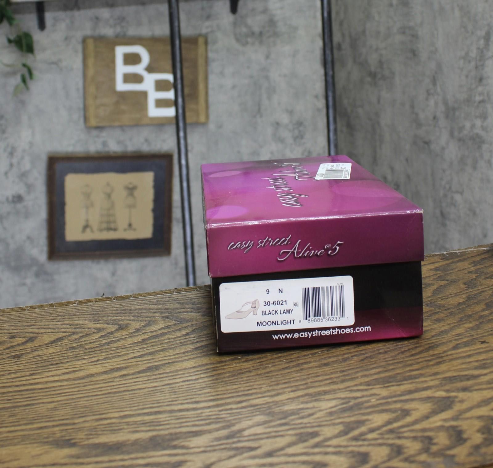 Other Nwt Easy Street Dress Pumps Heels Moonlight Black Lamy 9n Size US 9 / IT 39 - 5 Thumbnail