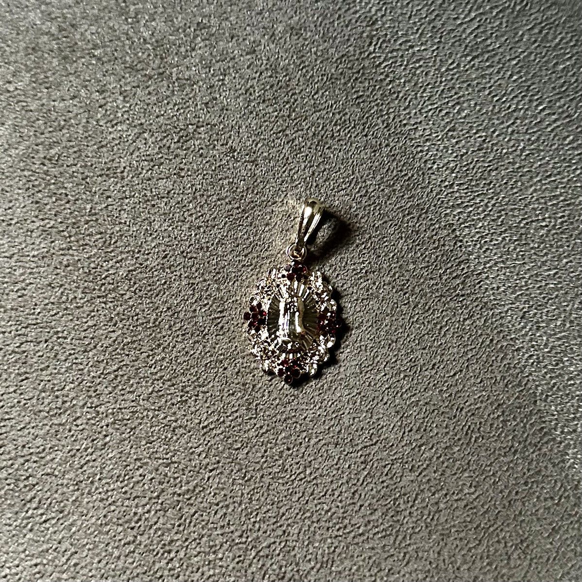 Other 🌿Lady Guadalupe Gold Floral Pendant🌿 Size ONE SIZE - 1 Thumbnail
