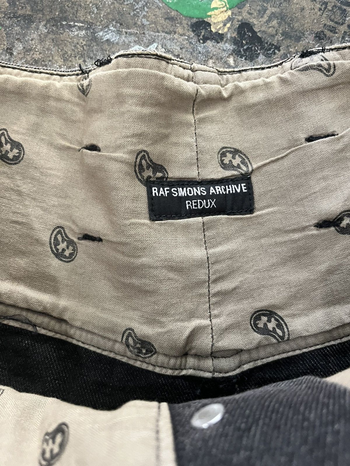 Raf Simons Raf Simons Redux AW04 Wide Leg Denim Size US 34 / EU 50 - 5 Thumbnail
