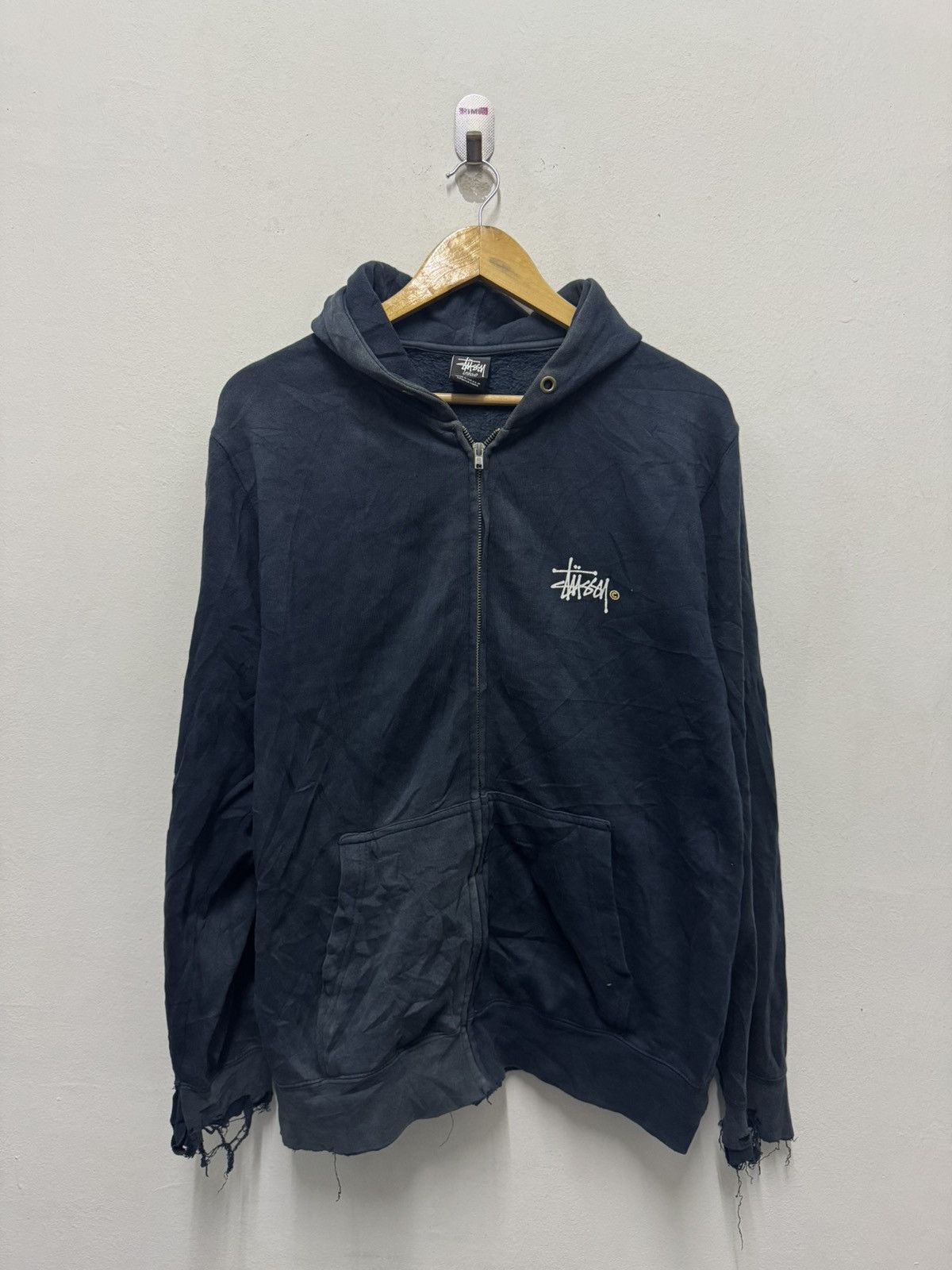 Stussy Stussy MADE IN USA hoodie pullover Size US L / EU 52-54 / 3 - 2 Thumbnail