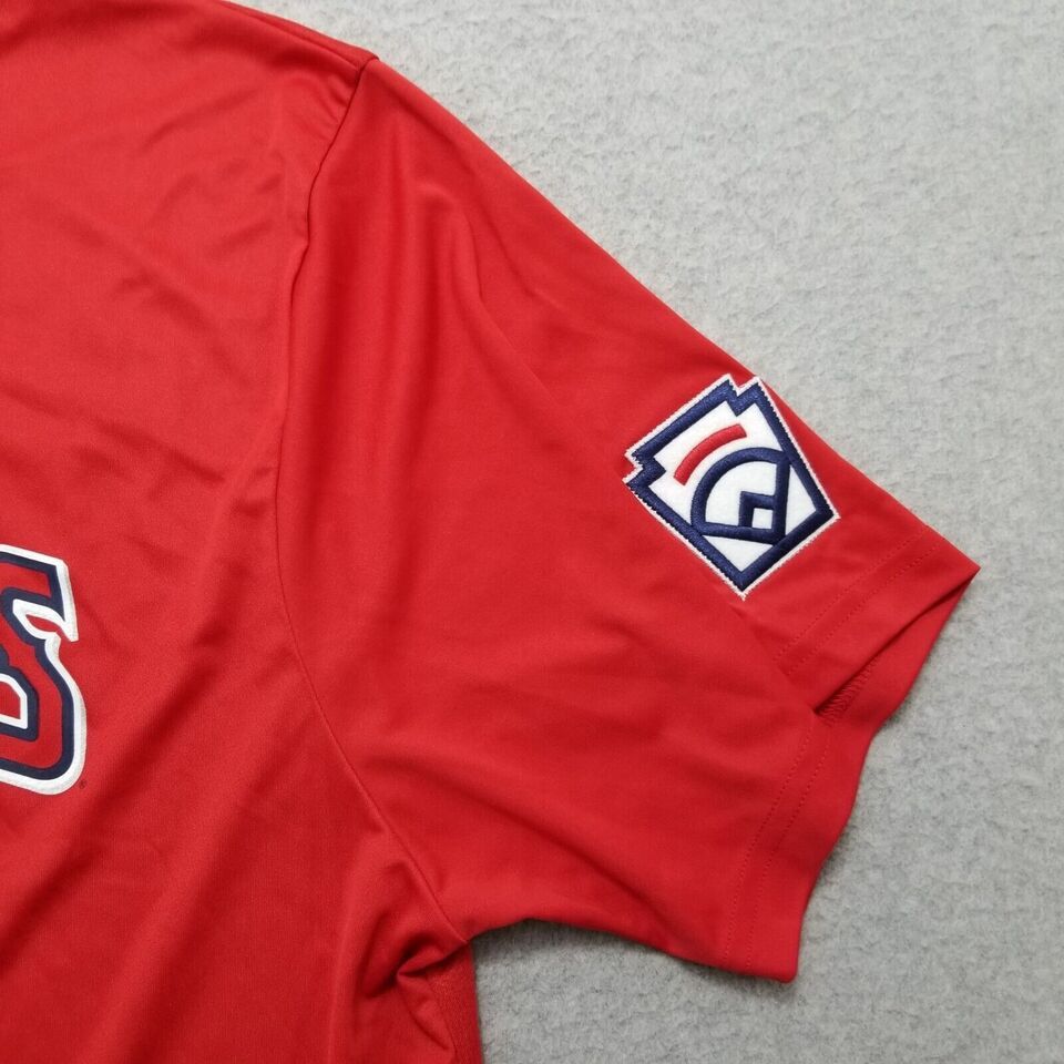 Nike Los Angeles Anaheim Angels Jersey Men Large Red Henley 11 Size US L / EU 52-54 / 3 - 2 Thumbnail