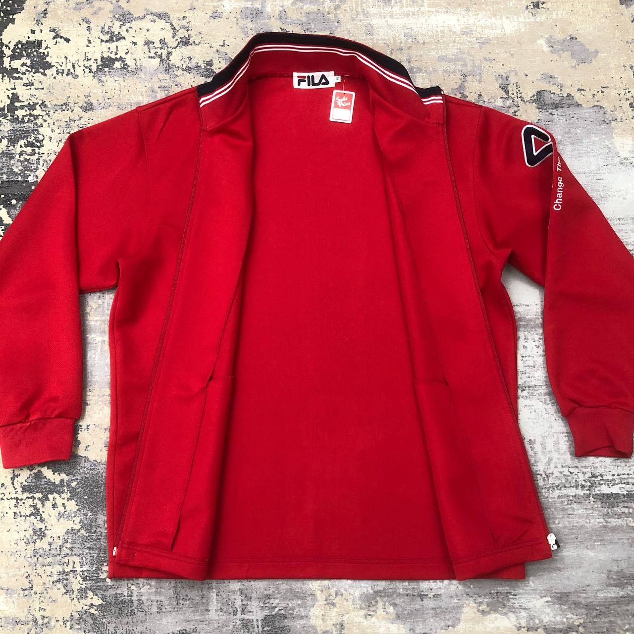 Fila Y488 90s FILA ONE SET JACKET & TRACKSUIT PANTS Size US M / EU 48-50 / 2 - 3 Thumbnail