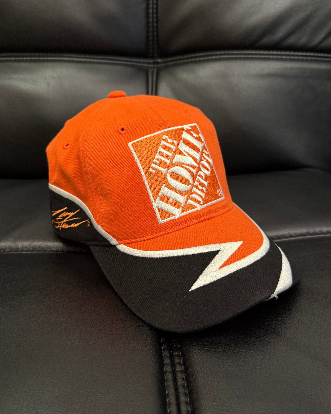 NASCAR New - Vintage NASCAR The Home Depot Tony Stewart #20 Cap Hat Size ONE SIZE - 2 Thumbnail