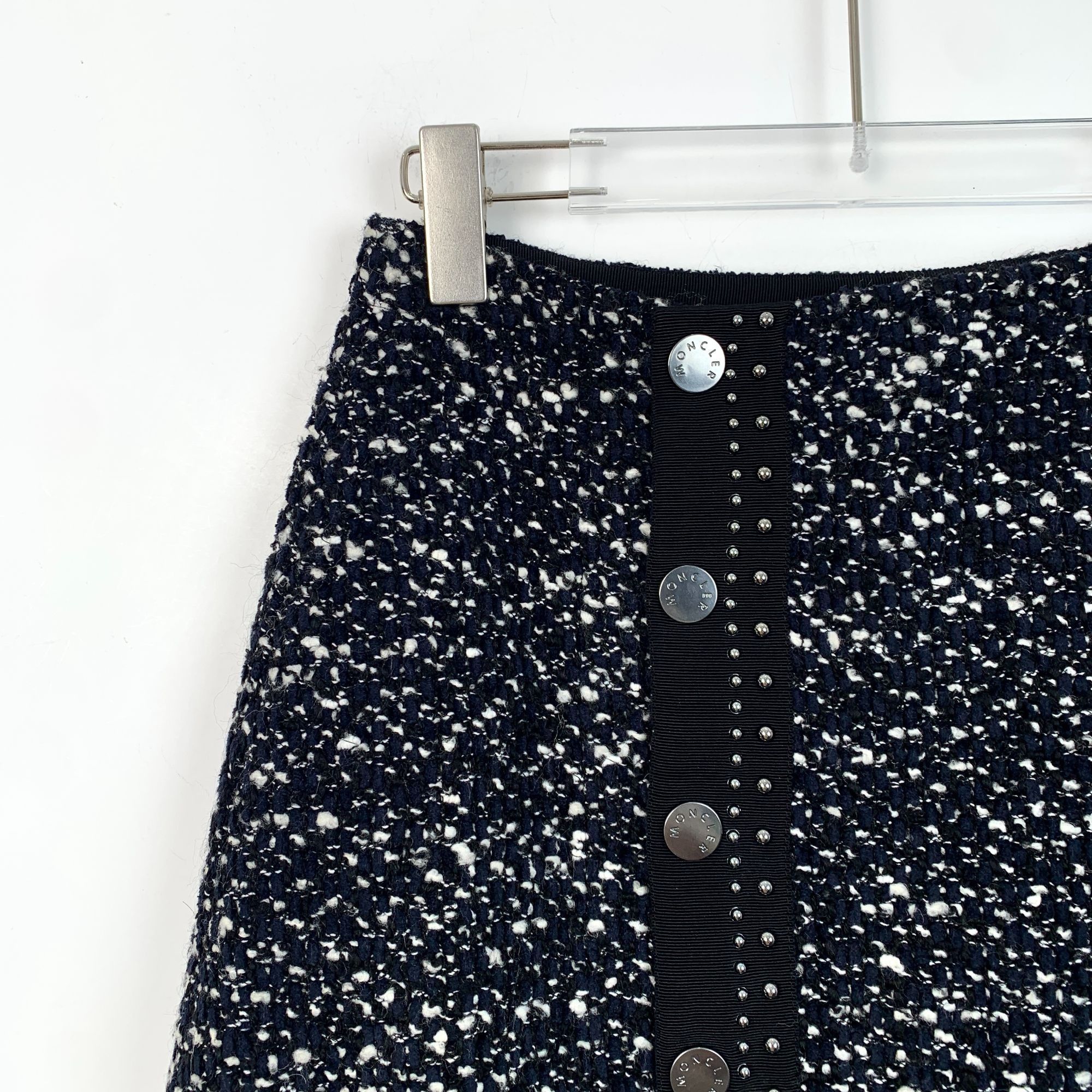 Moncler Moncler 2022 Collection Dark Blue Side Button Casual Skirt ( Size 38" / US 16 / IT 52 - 7 Thumbnail