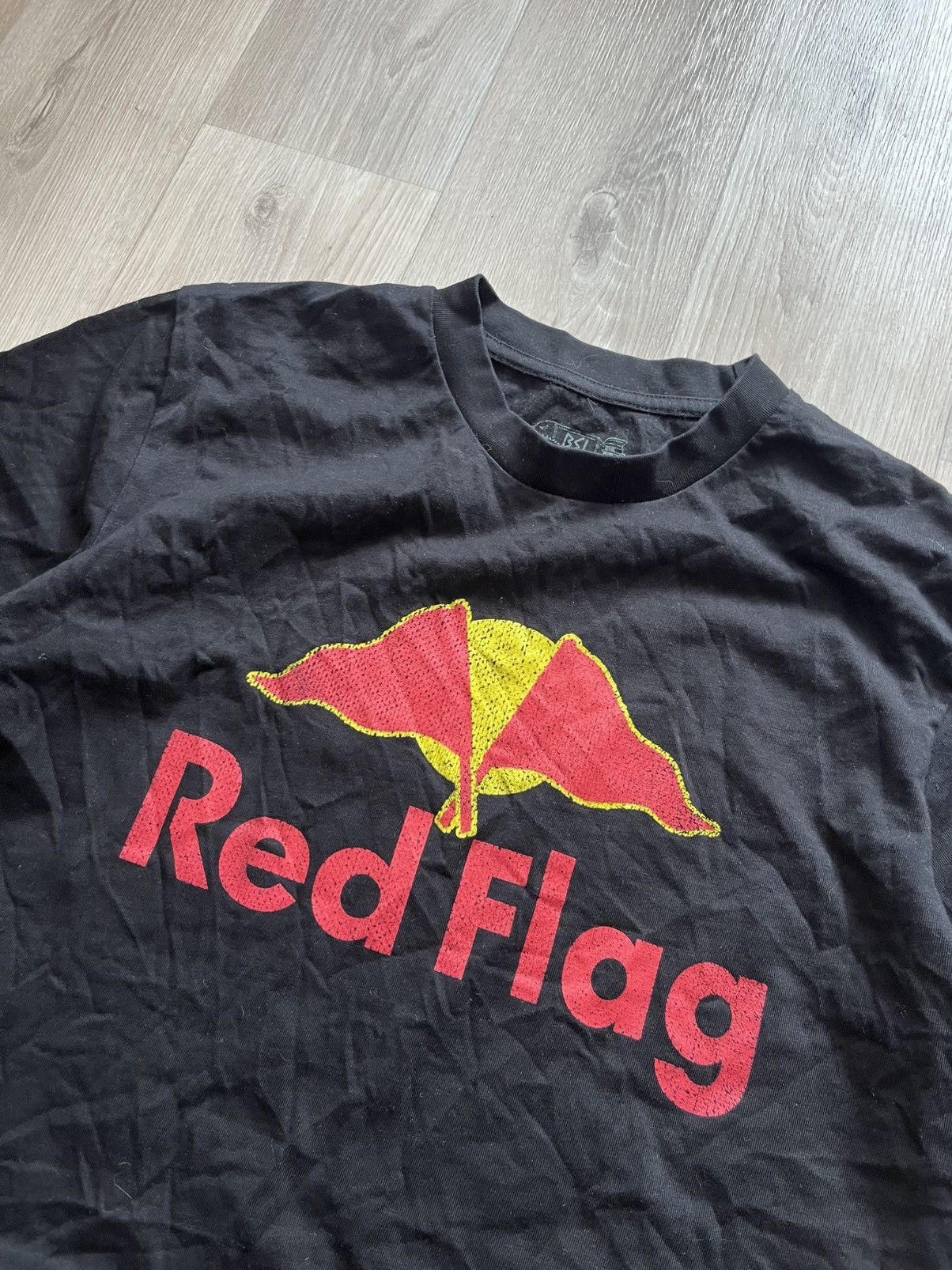 Red Bull Red Flag Humor Tee Size US M / EU 48-50 / 2 - 2 Thumbnail