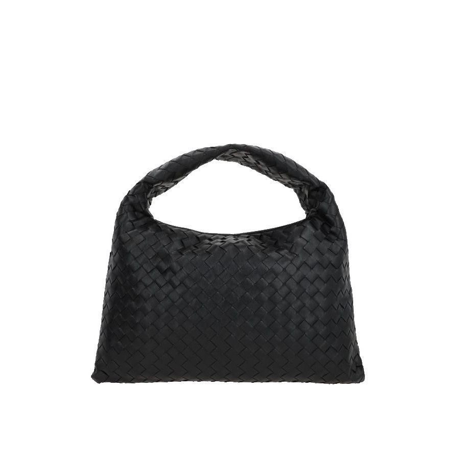 Bottega Veneta BOTTEGA VENETA Hop Small Black Leather Shoulder Bag New Size ONE SIZE - 1 Thumbnail
