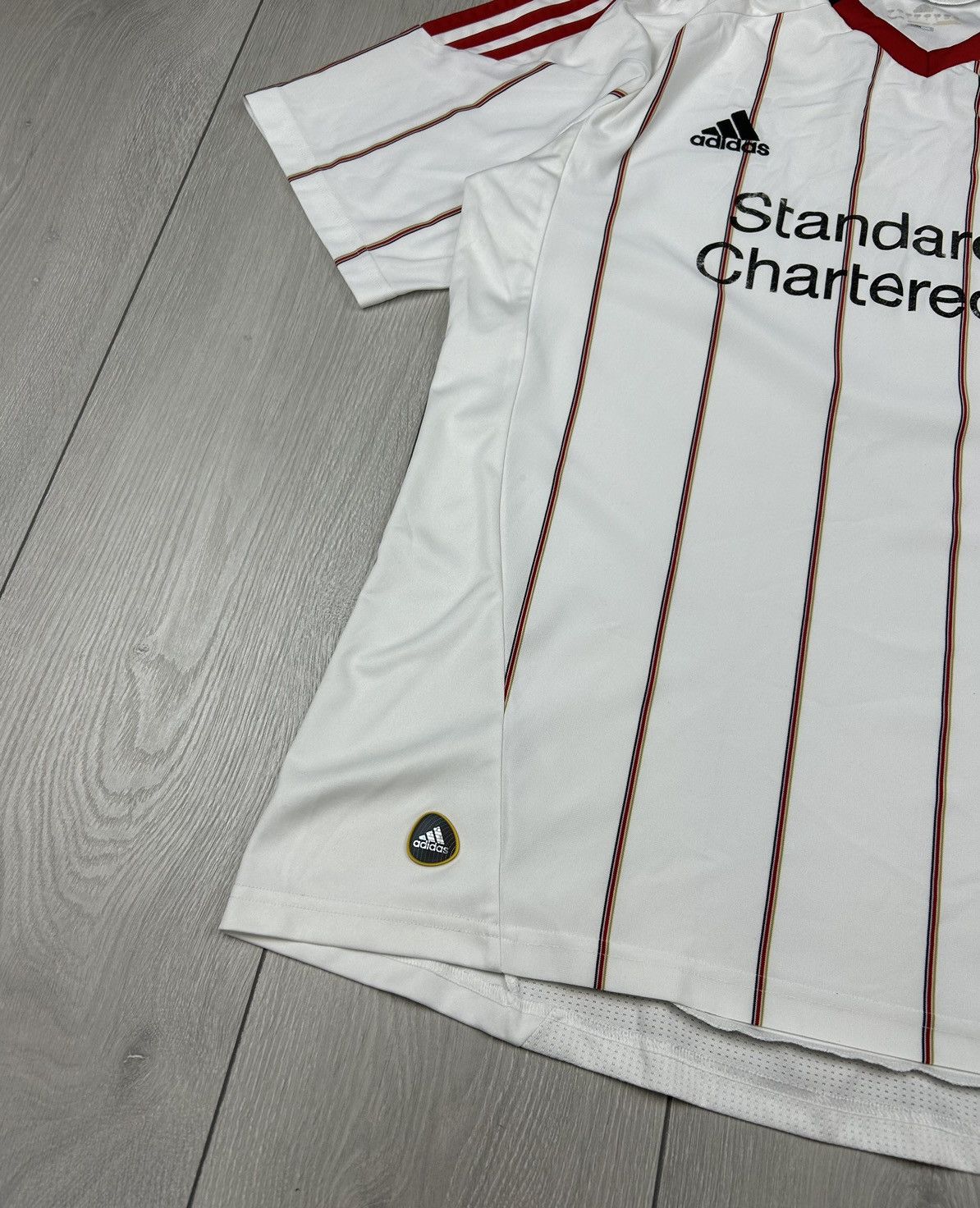 Adidas Adidas Liverpool #9 Carroll Away Shirt 2010-11 jersey Size L Size US L / EU 52-54 / 3 - 3 Thumbnail