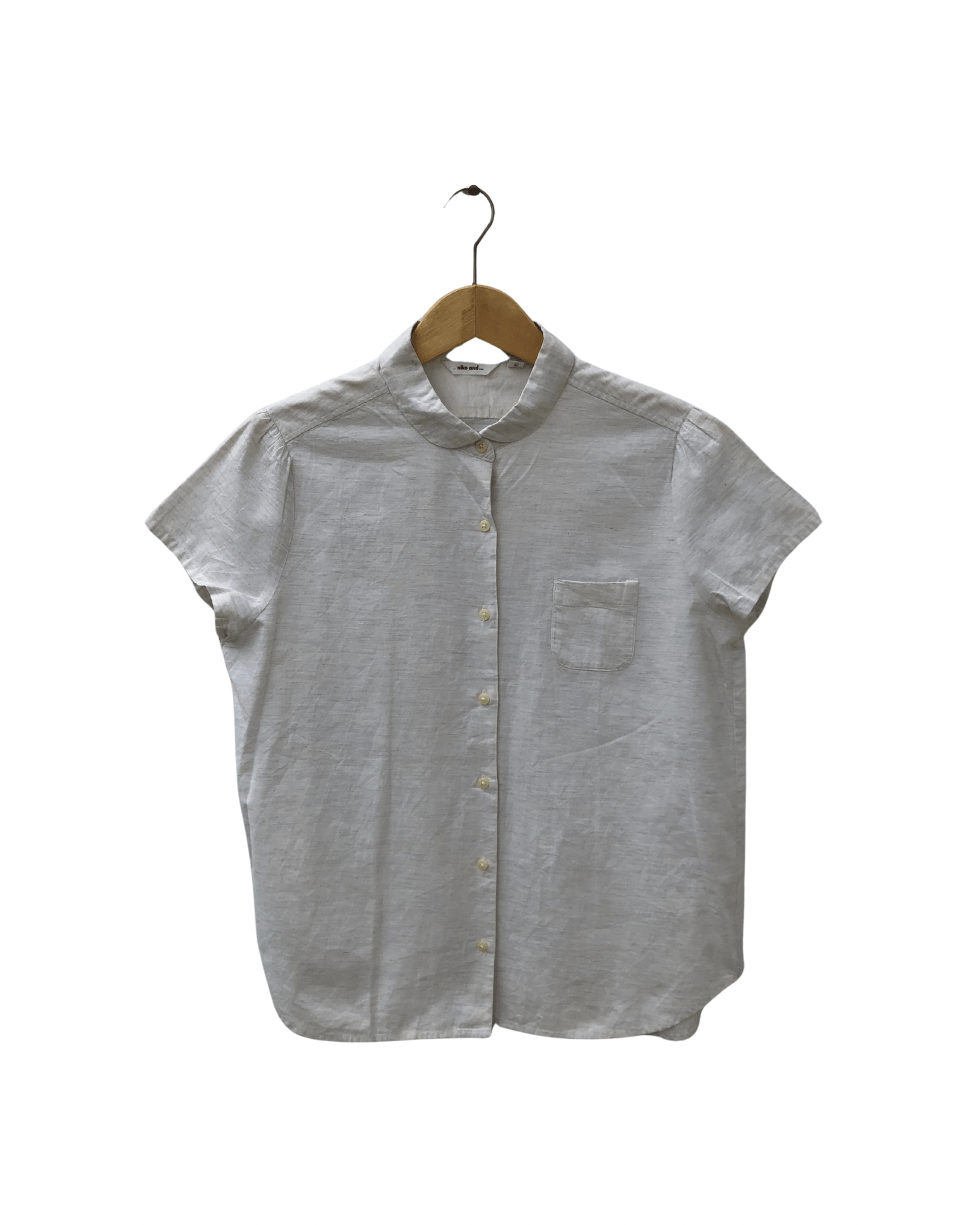 Issey Miyake Niko and… Linen Button shirts size M by Issey Miyake Size M / US 6-8 / IT 42-44 - 1 Thumbnail