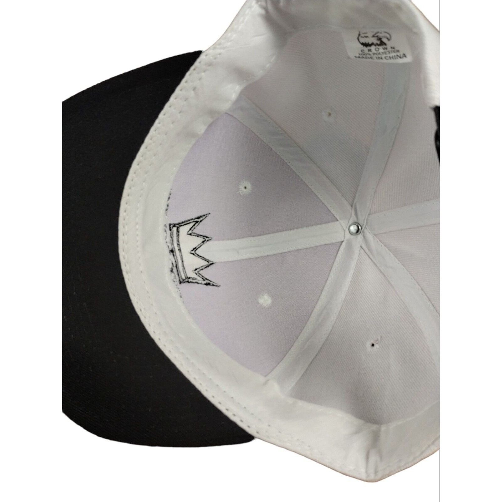 Other Crown Wsted Youth Classic Snapback Baseball Cap White and Bl Size ONE SIZE - 9 Thumbnail