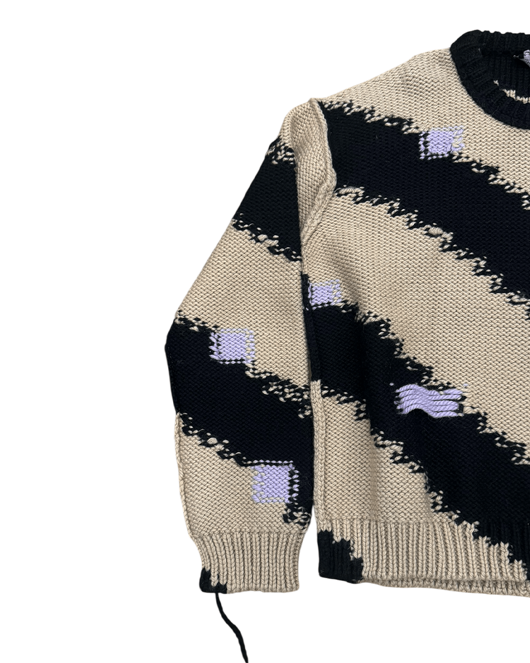 Calvin Klein 205W39NYC Calvin Klein 205W39NYC AW18 Bias Stripe Sweater Size US M / EU 48-50 / 2 - 6 Thumbnail