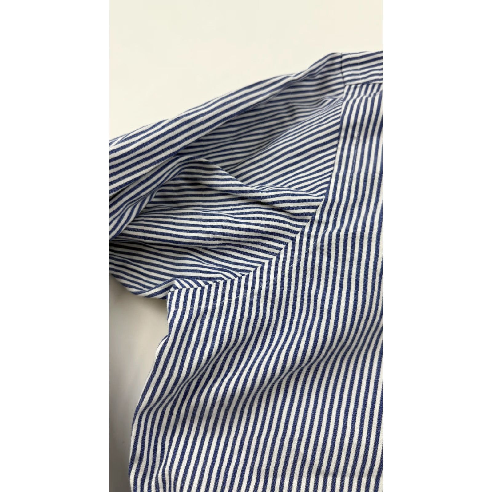 Ralph Lauren Polo Ralph Lauren Shirt Mens XL 16.5 Classic Fit Striped Long Sleeve Button Down Blue Embroidered Polo Pony Button-Up Size US XL / EU 56 / 4 - 4 Thumbnail