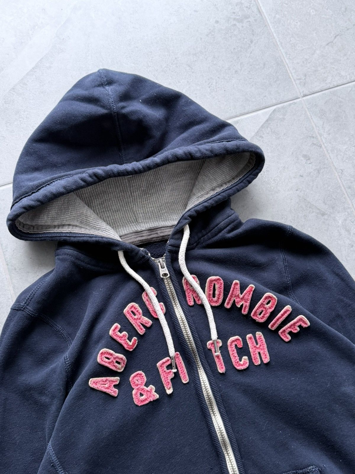 Abercrombie & Fitch 2000s Abercrombie & Fitch Hysteric Glamour Style Zip Hoodie Size US S / EU 44-46 / 1 - 2 Thumbnail