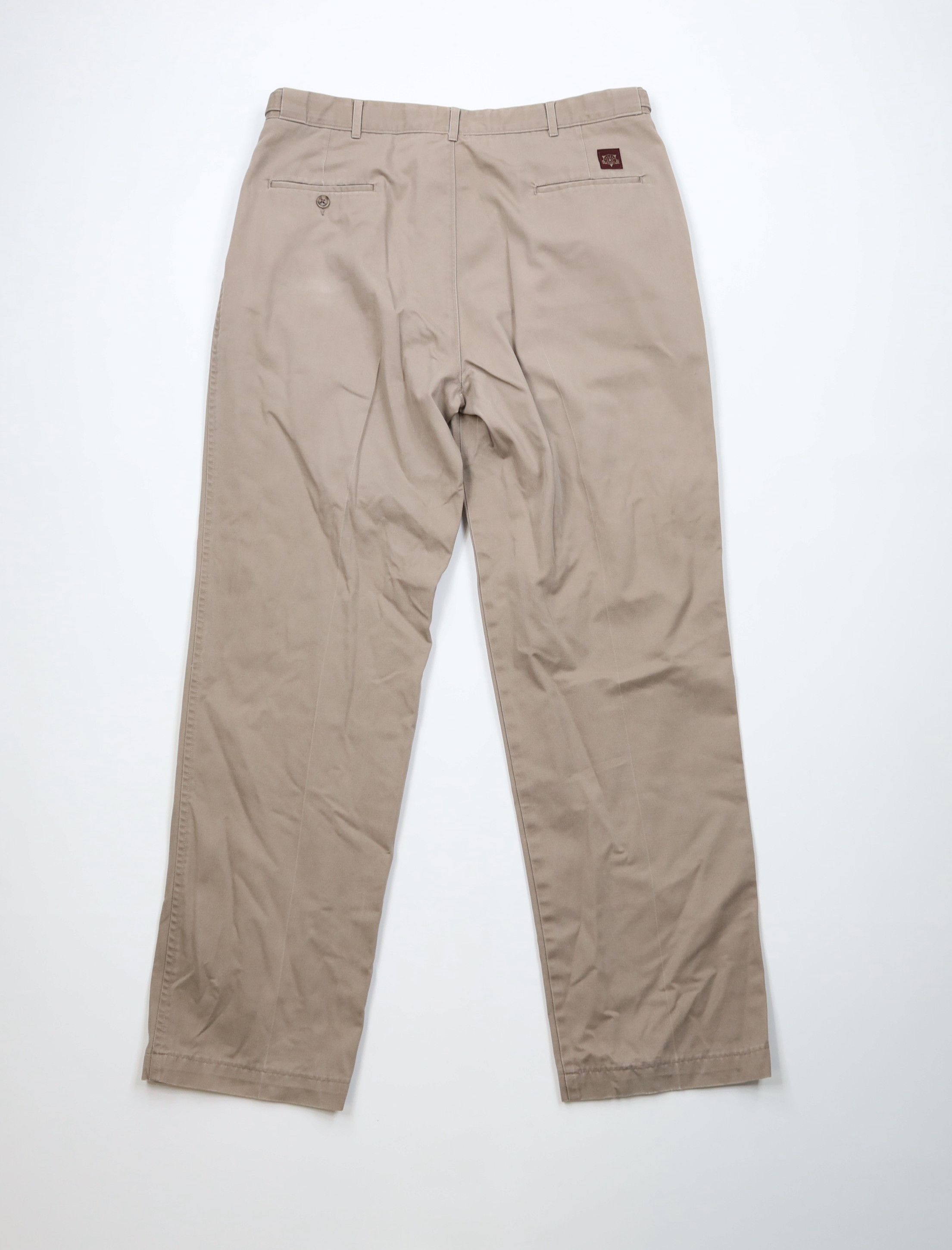 Vintage Vintage 90s Streetwear Relaxed Fit Chino Pants Beige USA Size US 36 / EU 52 - 11 Thumbnail