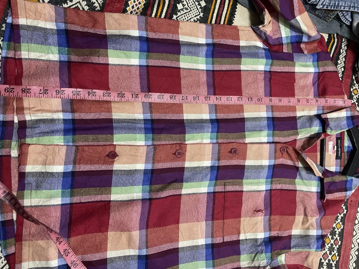 Yves Saint Laurent Vintage Rare Yves Saint Laurent Shirt Size US L / EU 52-54 / 3 - 12 Thumbnail