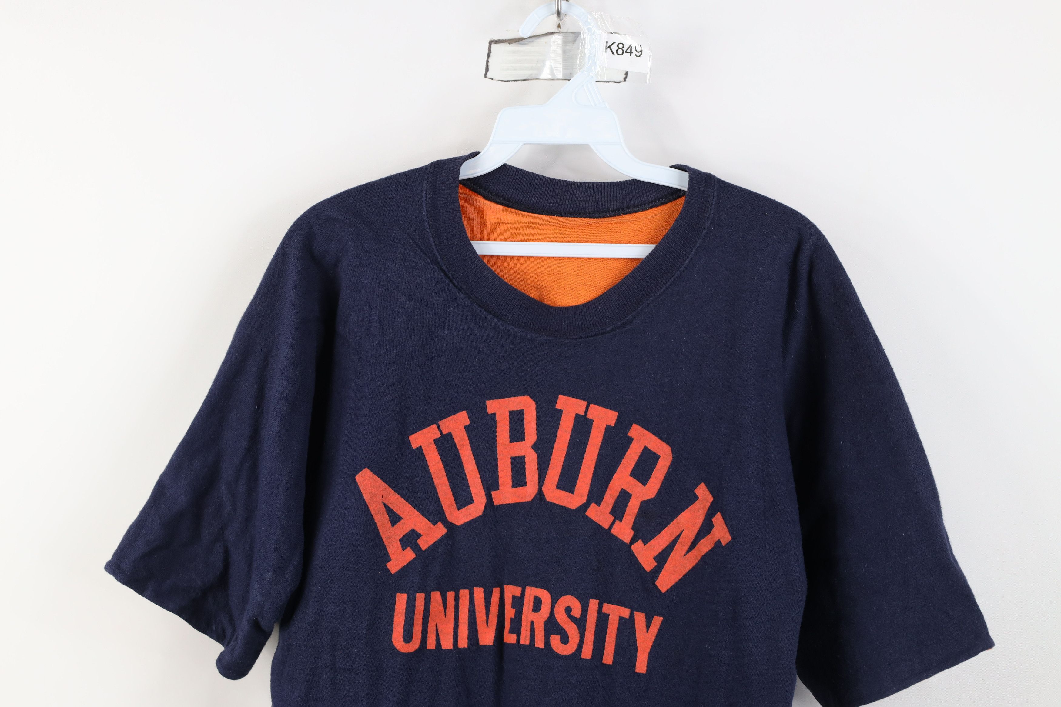 Champion Vintage 70s Champion Reversible Auburn University T-Shirt Size US M / EU 48-50 / 2 - 2 Thumbnail