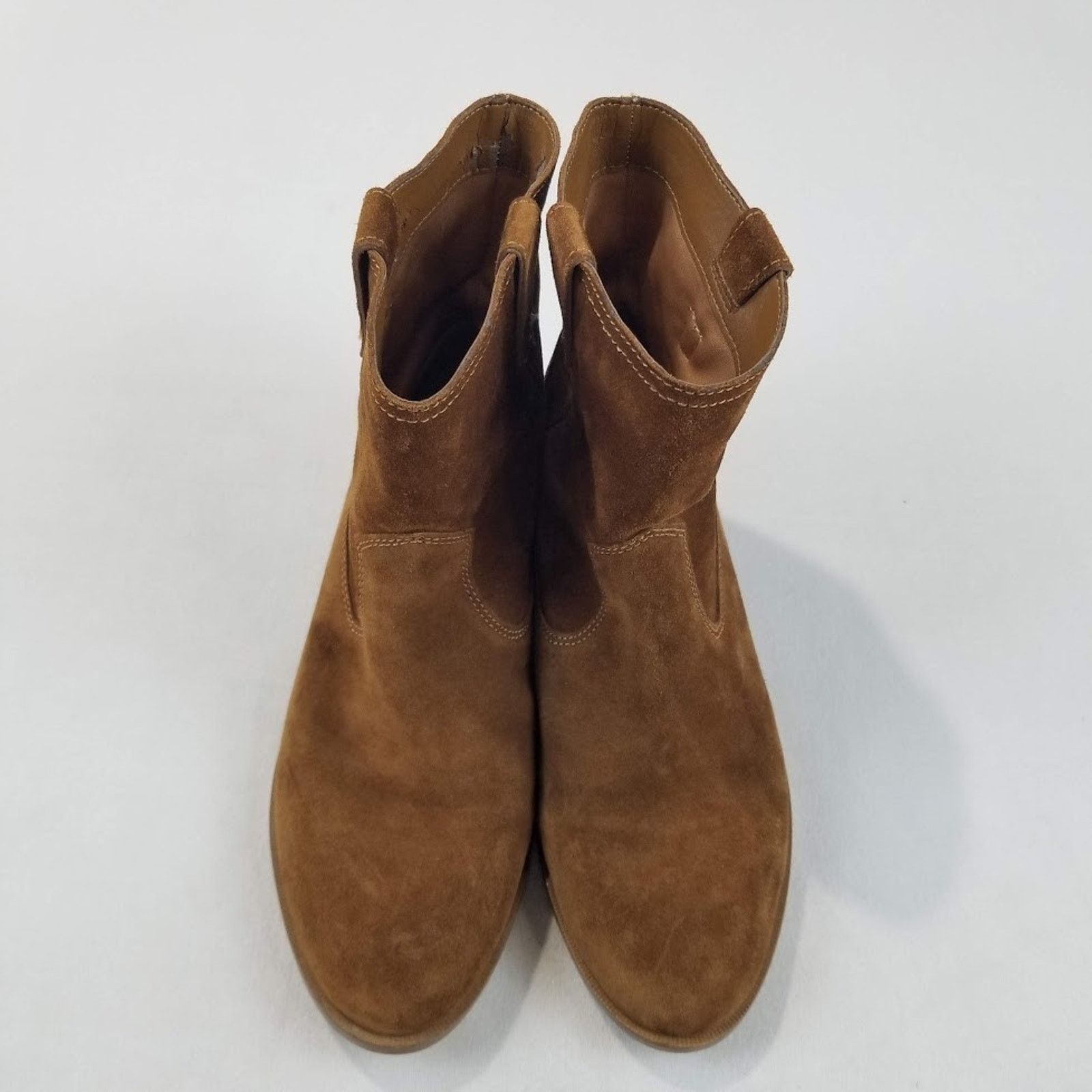 Rebecca Minkoff Rebecca Minkoff Boots Womens 7.5 Brown Suede Ankle Western Size US 7.5 / IT 37.5 - 6 Thumbnail