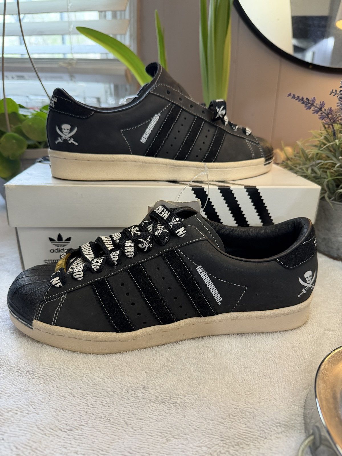 Adidas  Vintage Adidas "Ian Brown" Superstar 35th Anniversary | Grailed