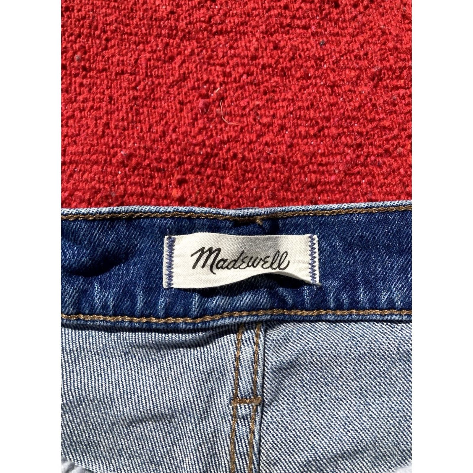 Madewell Madewell Jeans Women Size 27 Perfect Vintage Blue Denim Medium Wash Stretch Size 27" / US 4 / IT 40 - 6 Thumbnail