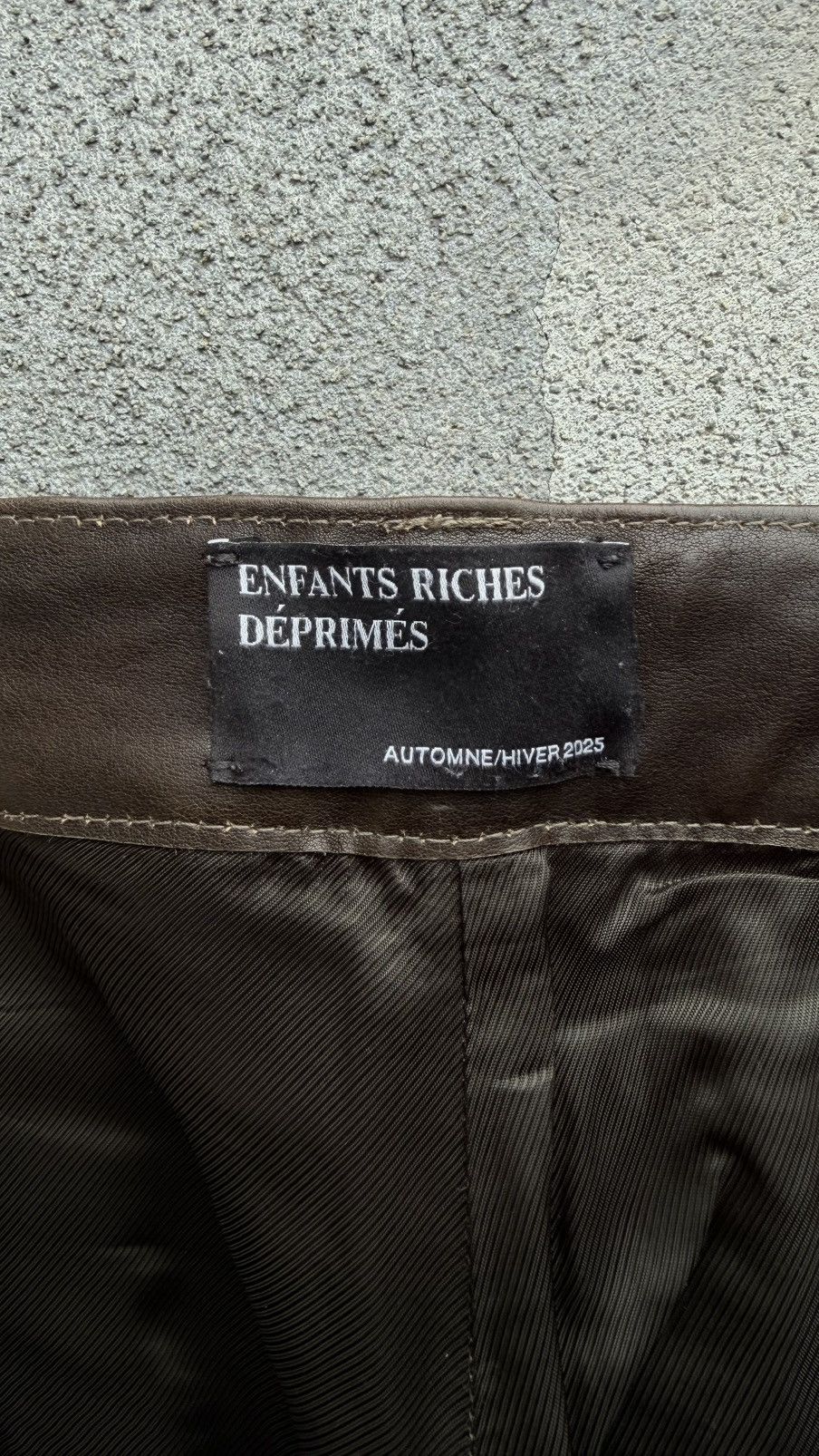 Enfants Riches Deprimes Enfants Riches Deprimes Moto fly straight leg leather jeans Size US 36 / EU 52 - 7 Thumbnail