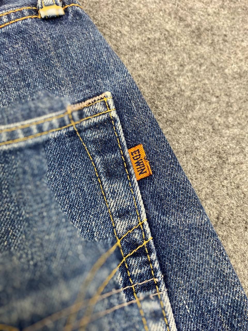 Edwin vintage edwin 505 selvedge denim nice design Size US 31 - 4 Thumbnail