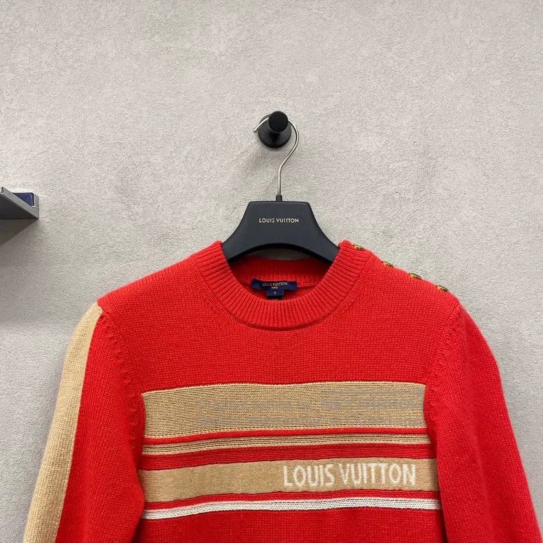 Louis Vuitton Louis Vuitton Red knit dress Size S / US 4 / IT 40 - 4 Thumbnail