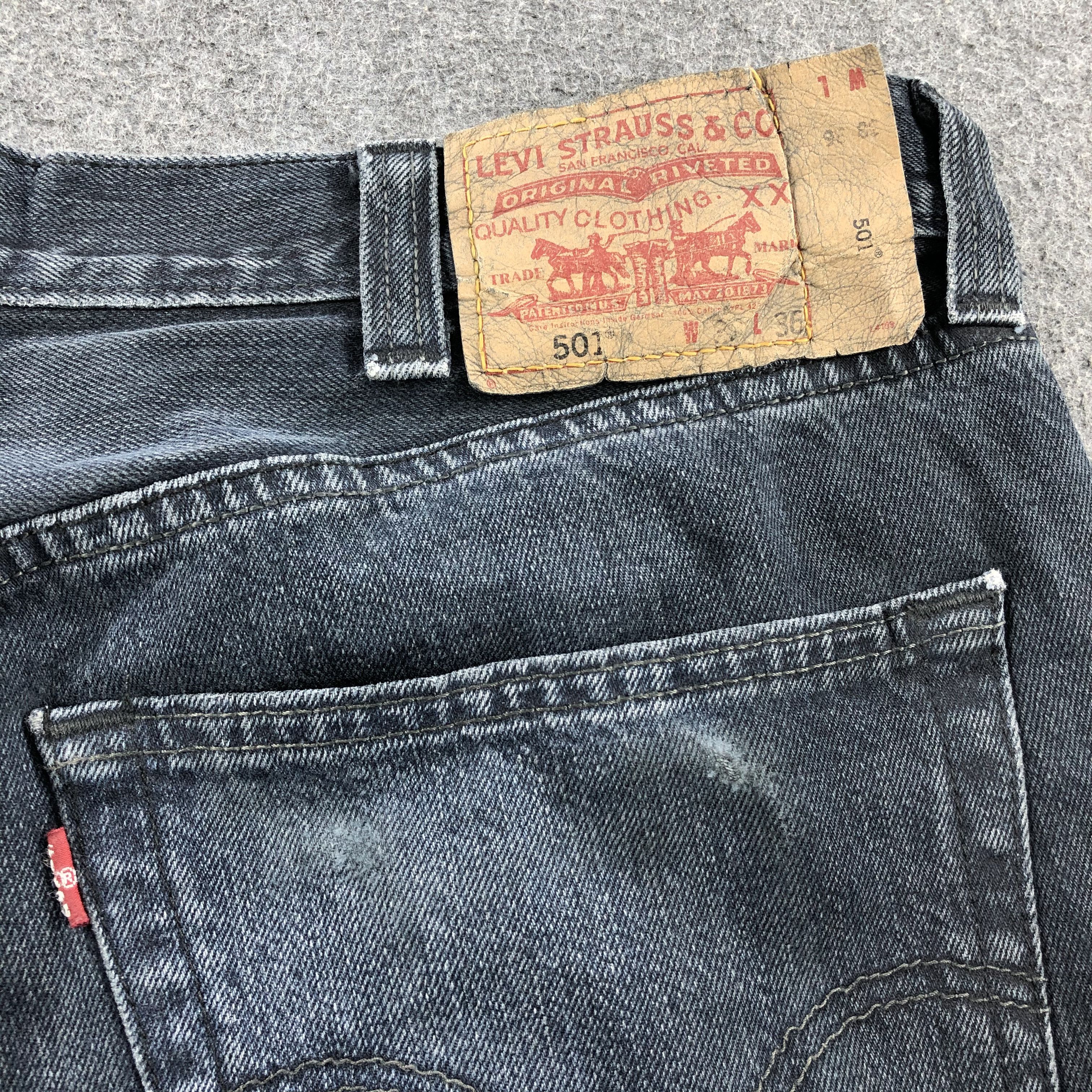 Levi's Vintage Levis 501 Earth Tone Jeans-JM1660 Size US 38 / EU 54 - 7 Thumbnail