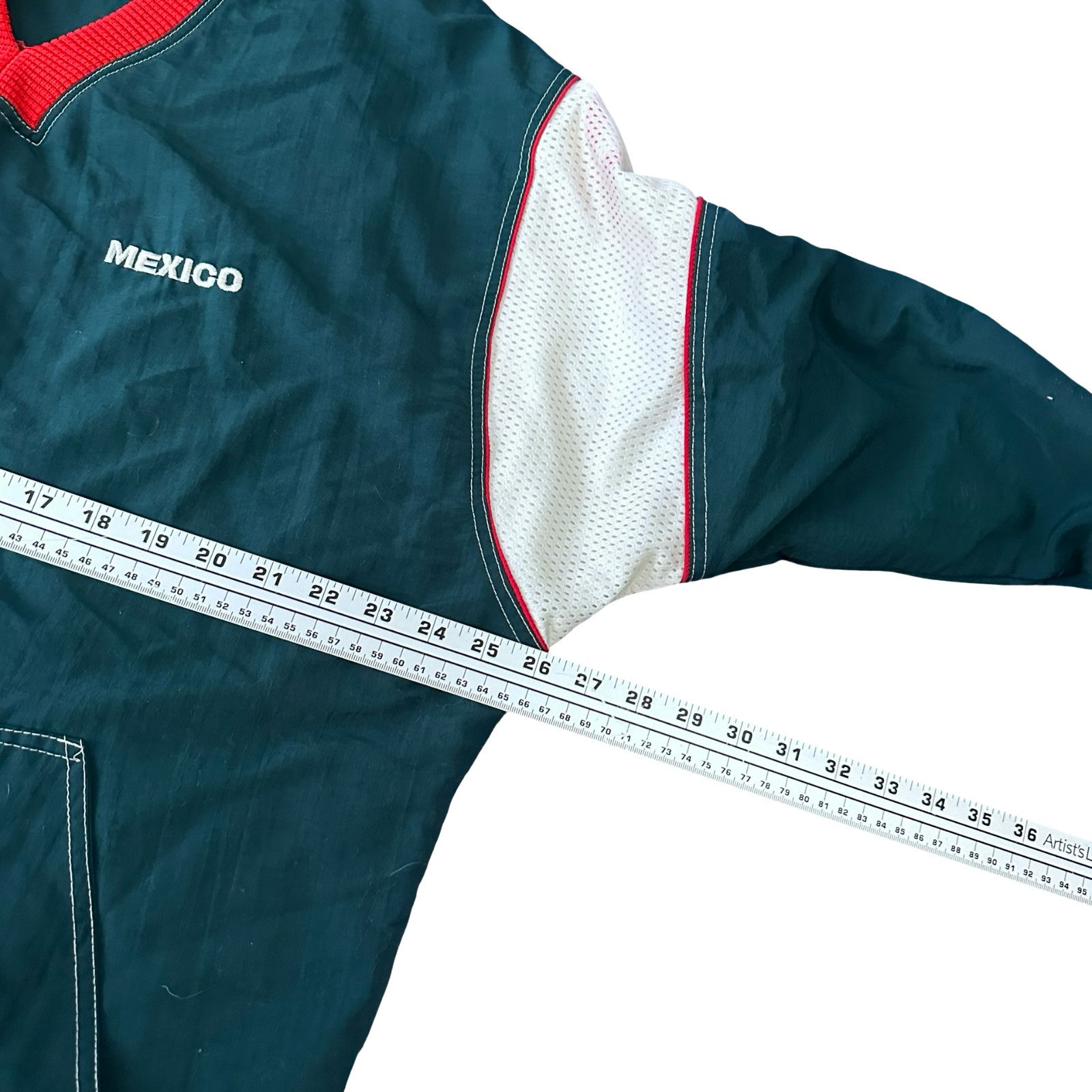 Umbro VTG Umbro Juegos Macabeos 1999 Mexico Pullover Men L Green Size US L / EU 52-54 / 3 - 8 Thumbnail