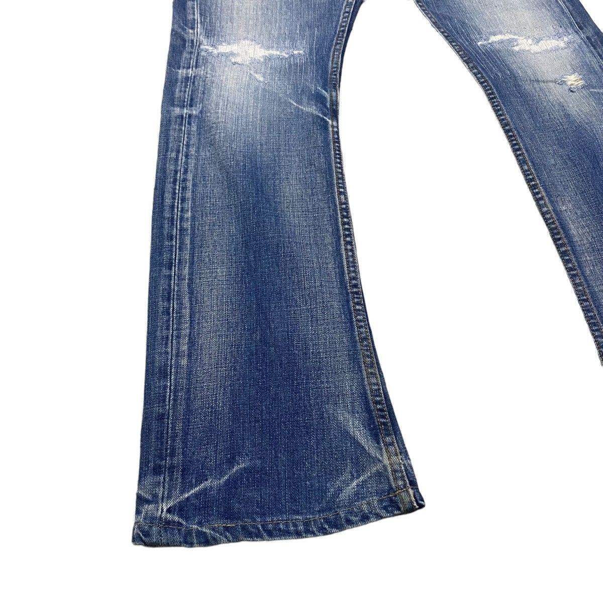 JACKROSE Jackrose Distressed Denim Flare Jeans Size US 31 - 9 Thumbnail