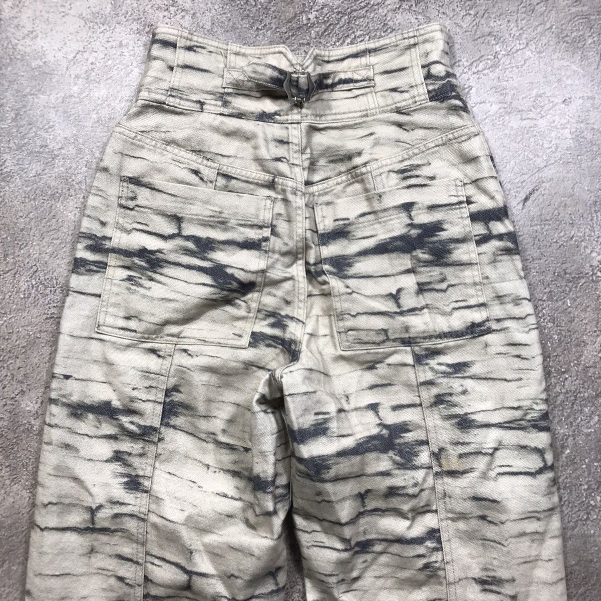 Vintage Vintage 90s Distressed Cargo Pants Baggy Streetwear Logo 25 Size 25" / US 0 / IT 36 - 5 Thumbnail
