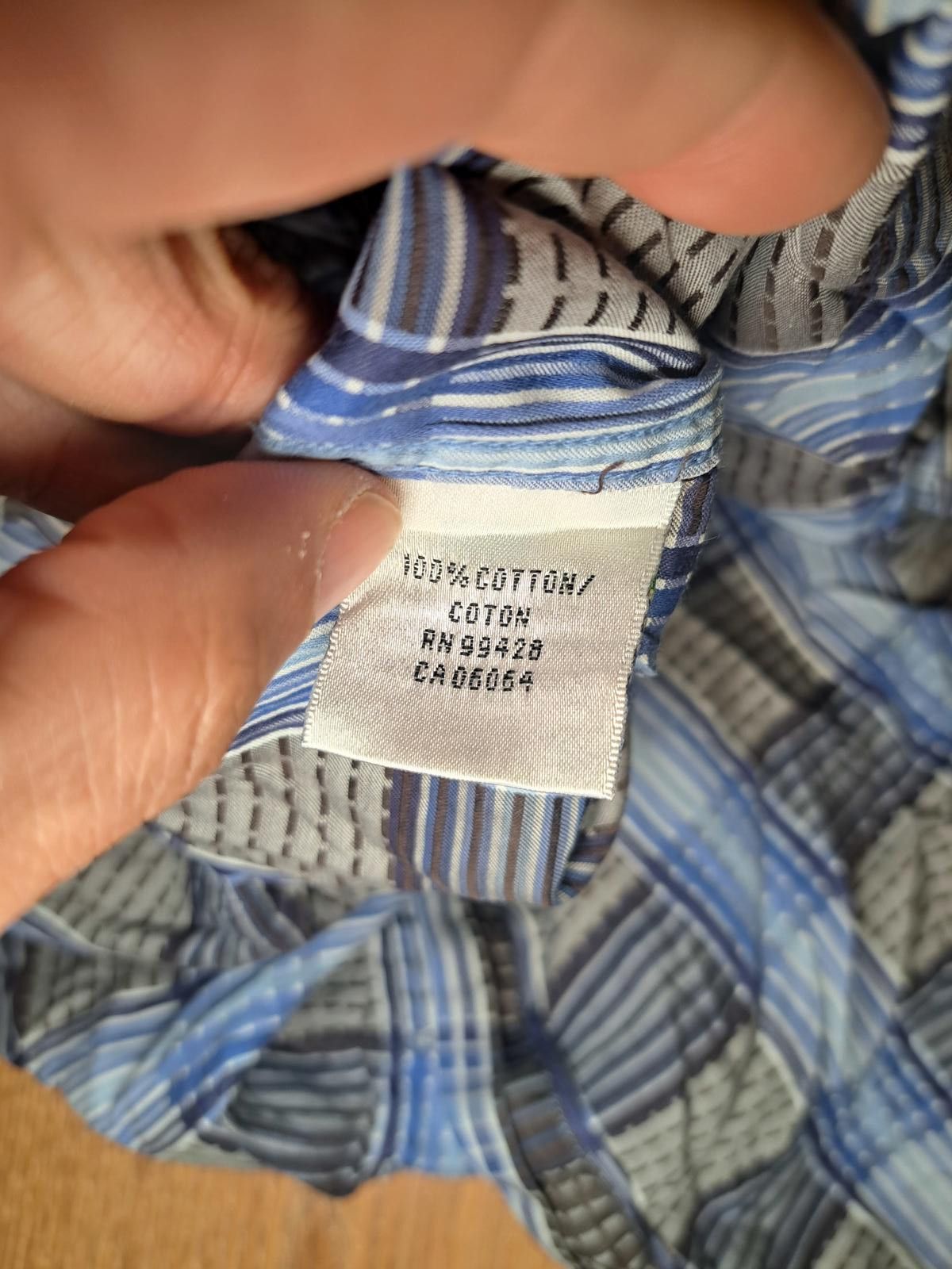 BUGATCHI Bugatchi Uomo Button Up Shirt Mens Large Multicolor Plaid Size US L / EU 52-54 / 3 - 4 Thumbnail