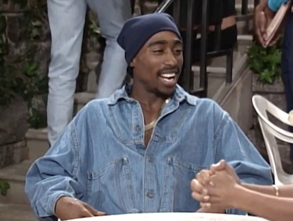 Karl Kani × Vintage Karl Kani Button Up Denim Shirt **Style Worn By 2Pac** VTg Size US XL / EU 56 / 4 - 13 Thumbnail