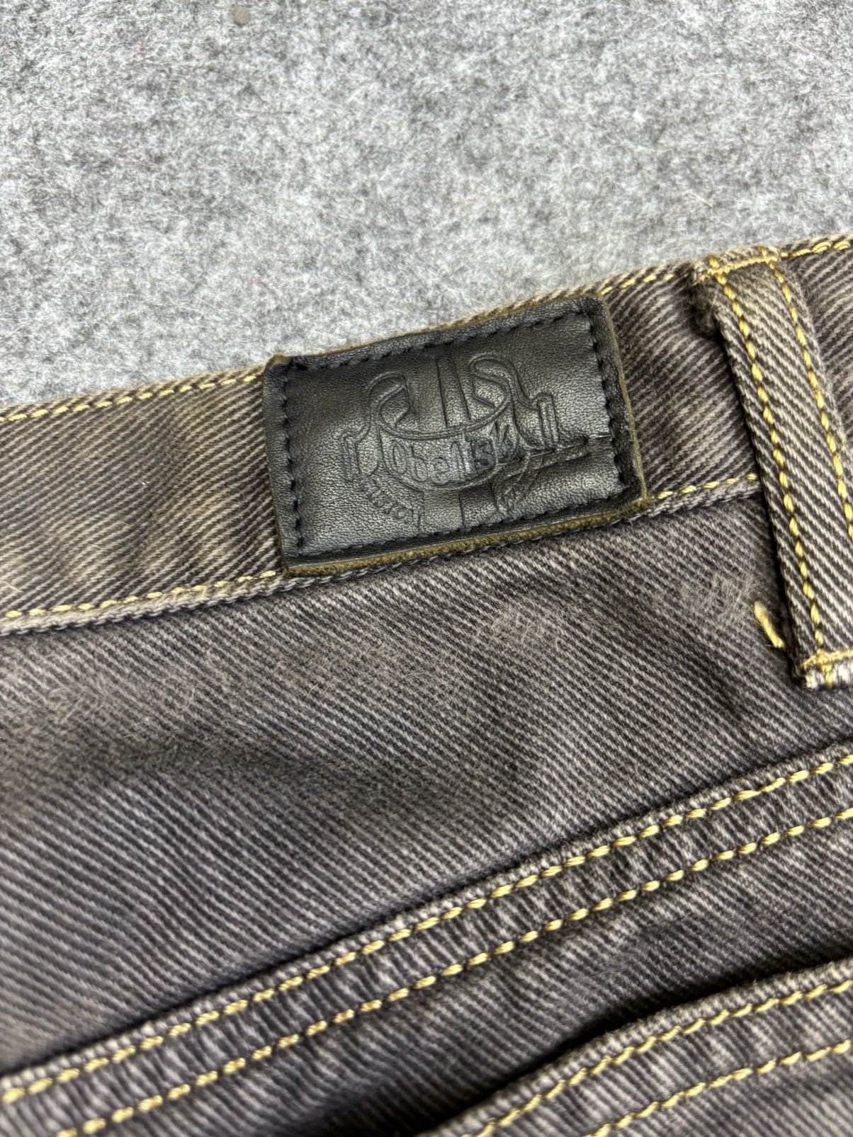 Obelisk Obelisk Japanese Designer Low Rise Flare Jeans F767 Size US 29 - 12 Thumbnail