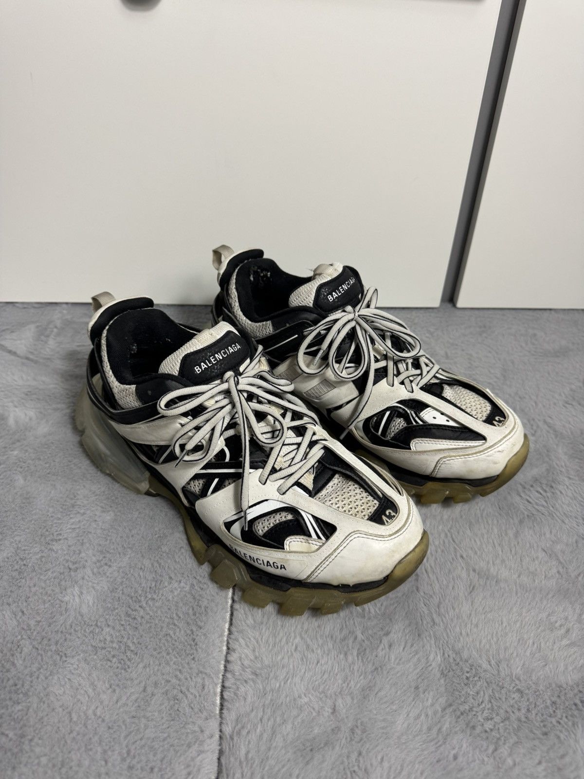 Balenciaga track black/white