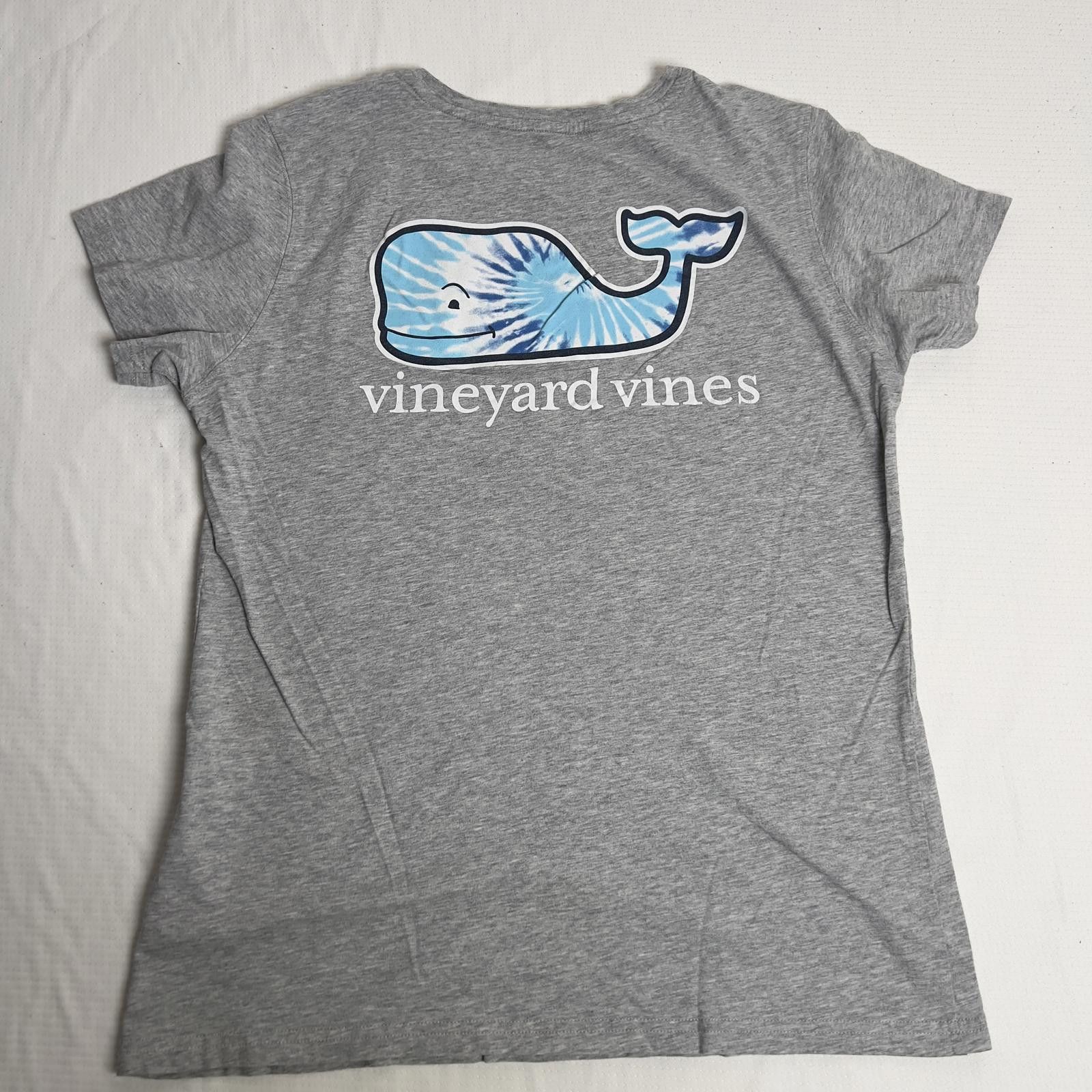Vineyard Vines Vineyard Vines Gray Whale Pocket Tee Womens S Size S / US 4 / IT 40 - 1 Thumbnail